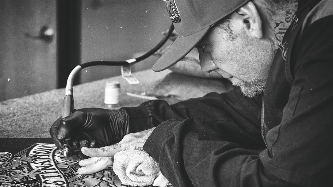 Hanro engraving at its best.