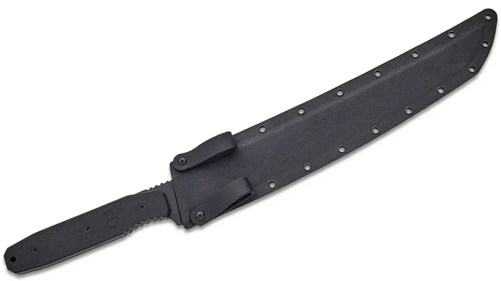 The Tokyo Drifter Comes with a sheath.