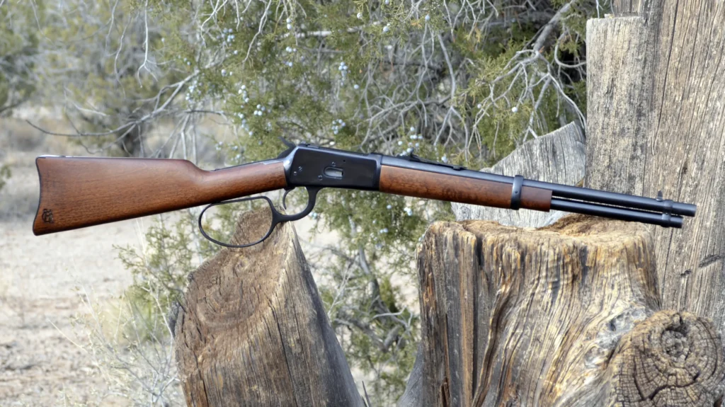 Full-length view of the Heritage 92 Lever Gun.