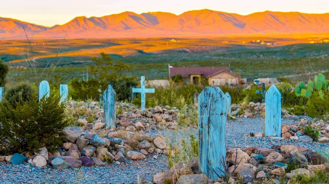 The legendary Boothill Cemetery in Tombstone, AZ.