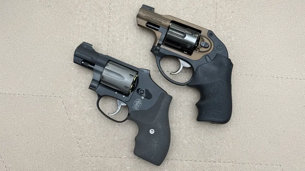 We tested the Lipsey’s Ruger LCR and S&W 432 UC Ti in .32 H&R against each other.