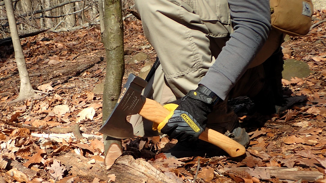 Do this. Back up your work on a stout piece of wood like oak.