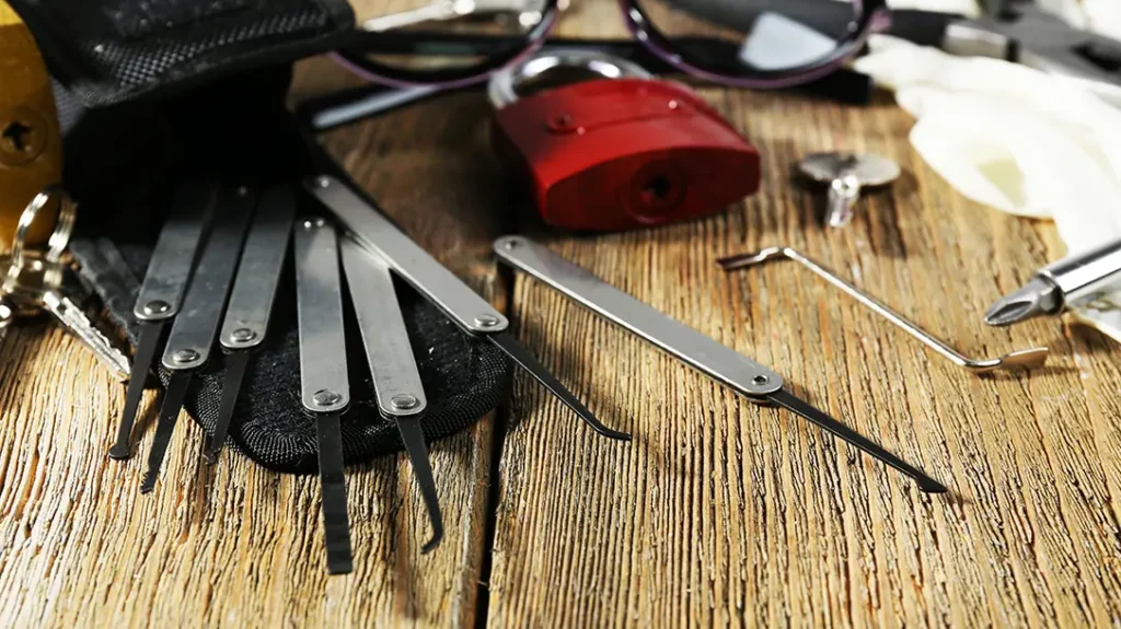 A mini lockpick kit is a must to get past barriers and allow you to reach your objective.