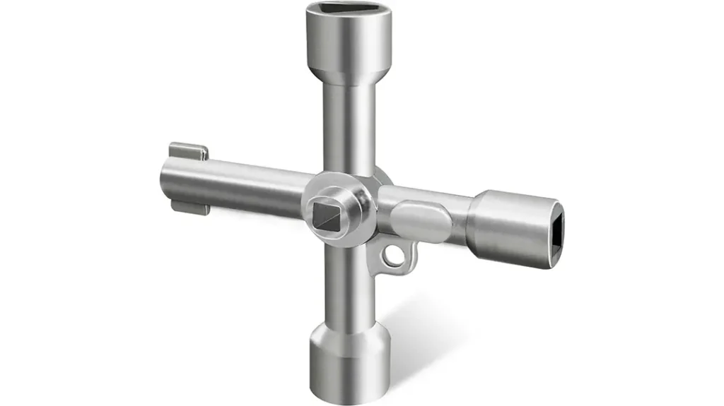 Carrying a sillcock key can help you access water in a pinch outside apartment complexes, commercial buildings, or shopping malls.