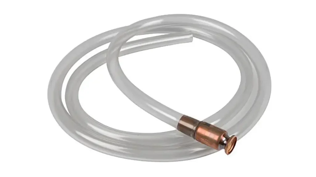 Unconventional Bug-Out Bag Items: Designed to eliminate the potentially dangerous mouth-siphoning action of the past, a safety siphon hose offers a mini hand-activated starter pump.