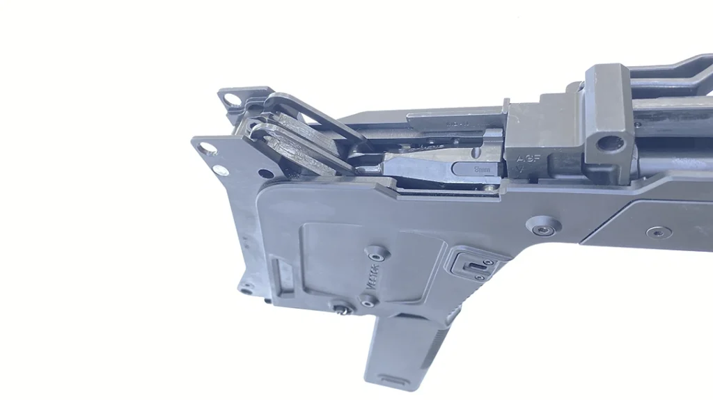Kriss vector recoil
