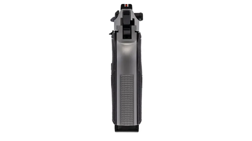 The Beretta 92X RDO Inox is optics ready.
