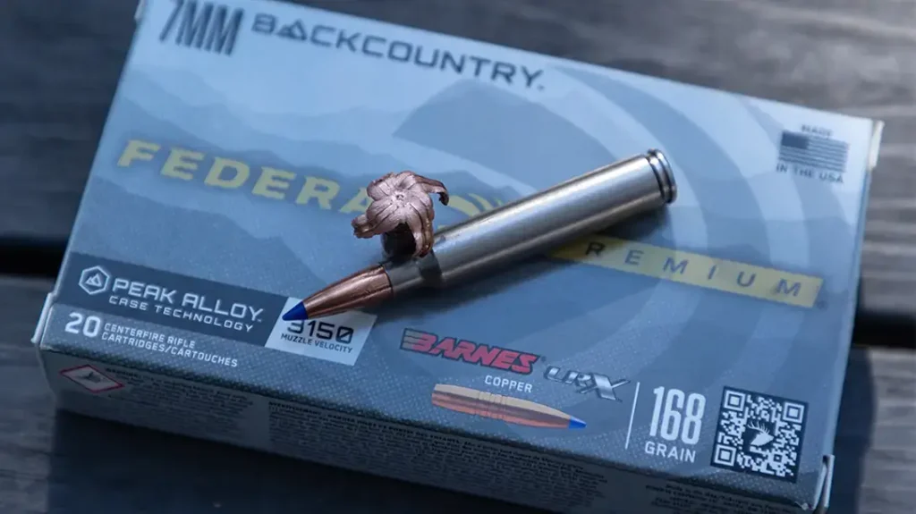Federal 7mm Backcountry ammo.