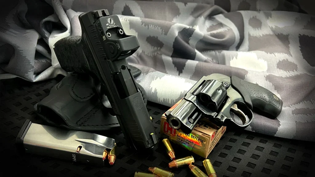 When choosing a home-defense handgun, you have to determine what platform you prefer. Semi-auto or revolver?