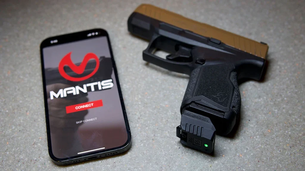 The author used the Mantis X10 Elite for her dry-fire training.
