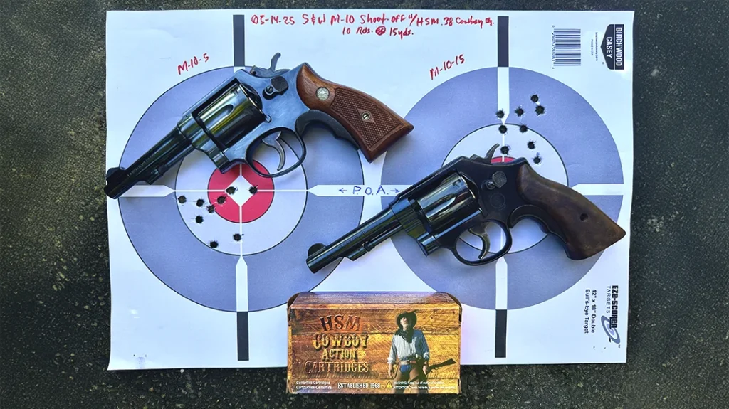 Both the 10-5 and 10-15 after the old vs. new shootout.