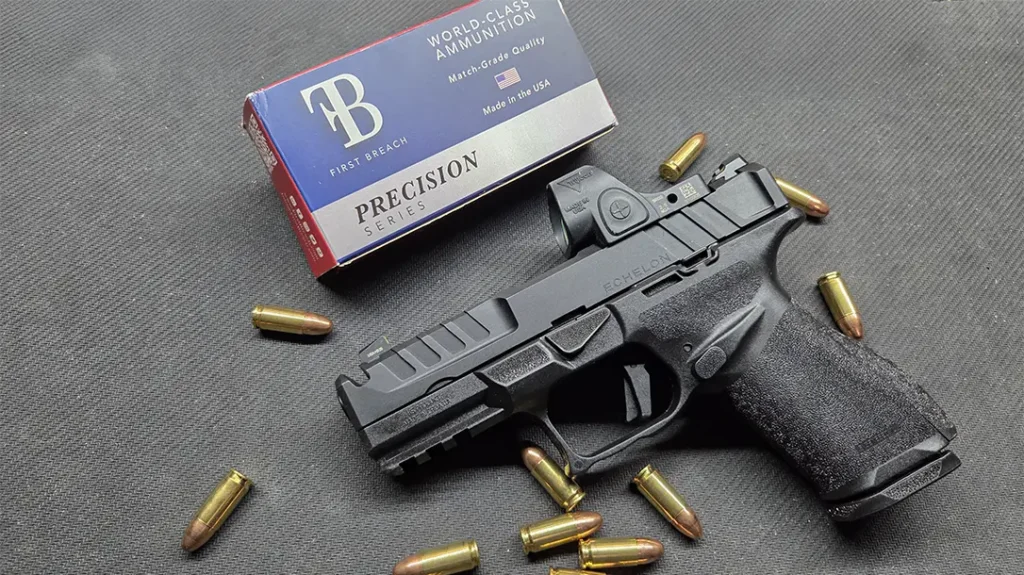 I used First Breach Ammo for testing.