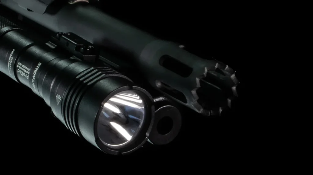 If you needed to break through drywall to reach someone—or even use the shotgun in an unorthodox way during a fire, flood, or rescue situation—the breaching crown could prove invaluable.