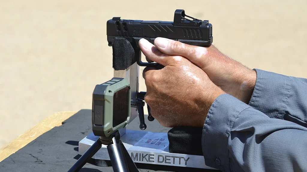 The sleek striker-fired gun and its petite dimensions have a great deal of appeal for concealed carry.