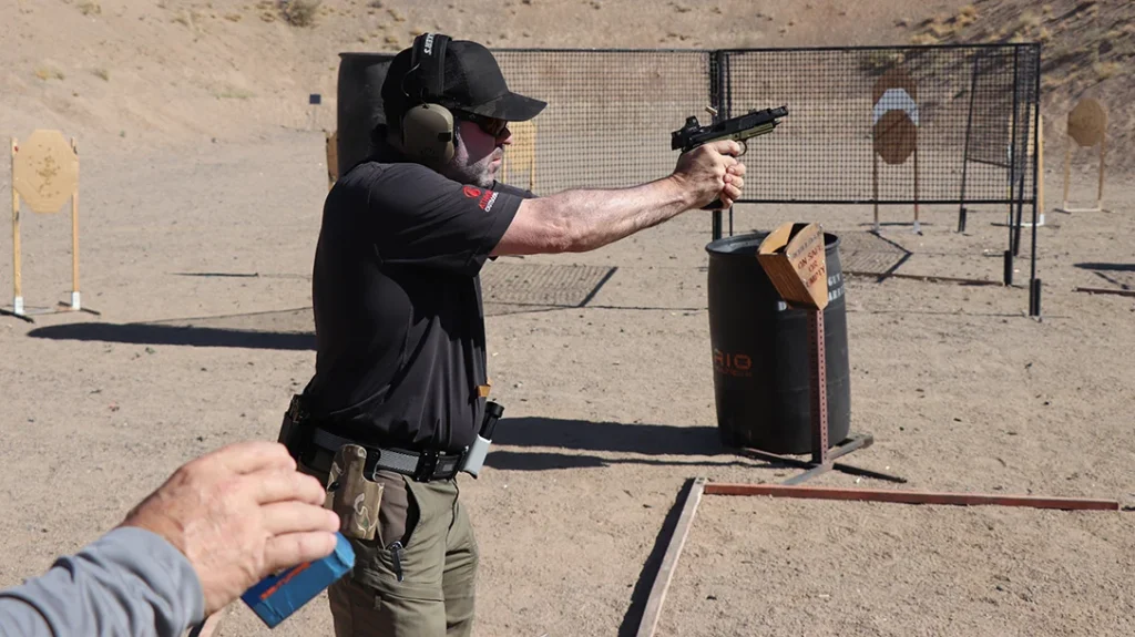 Every part of the Wilson Combat Project 1, from the slide to the frame, and the barrel to the slide, fits perfectly.