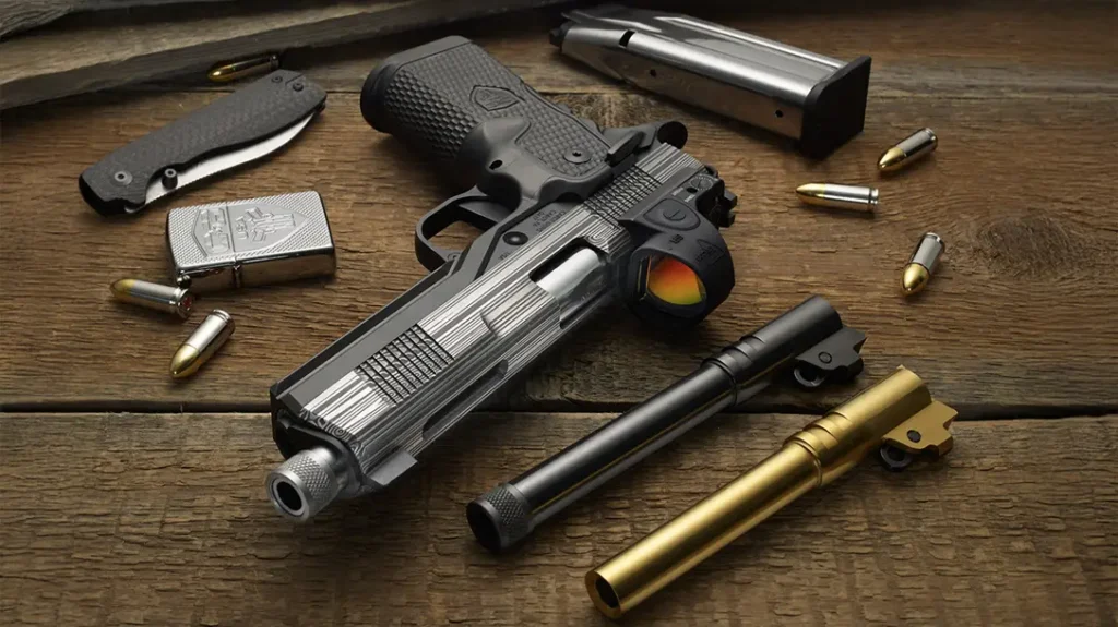 The Cabot Apocalypse MAX is a 5" double stack.