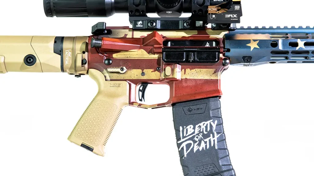The DMR used an EOtech optic.