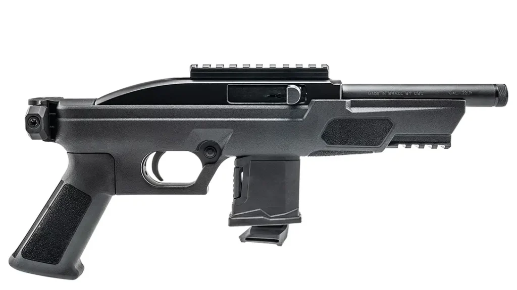 The Rossi RS22 Pistol is chambered in .22LR.