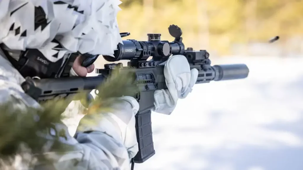 The SAKO ARG is designed for Arctic combat.