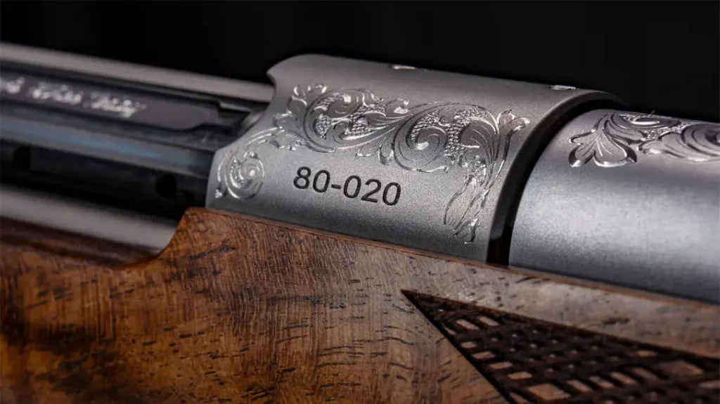 The Weatherby 80th Anniversary has a special serial number.