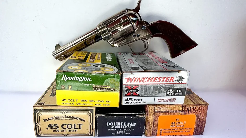 Ammo tested in the Arizona Rangers Big Iron.