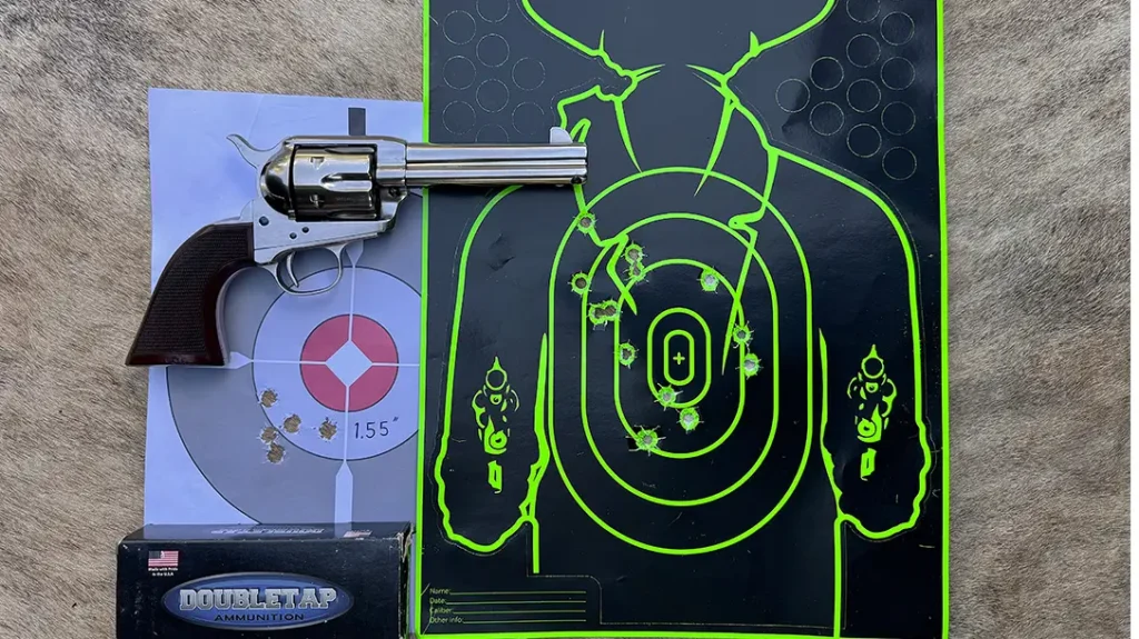 Results of the accuracy test and duelist shooting practice.