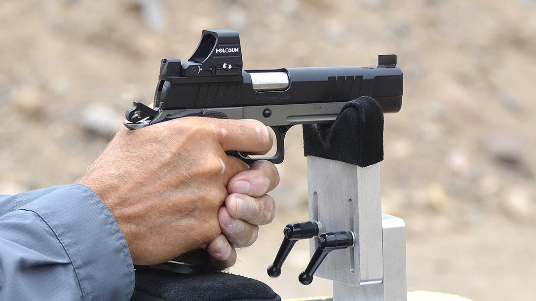 Fink’s Custom Guns: The Gunsite Performance 1911 in 9mm.