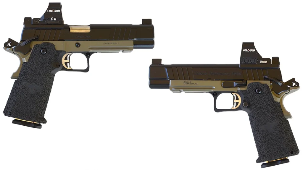 The Fink’s Custom Guns Gunsite Performance Double-Stack Pistol.