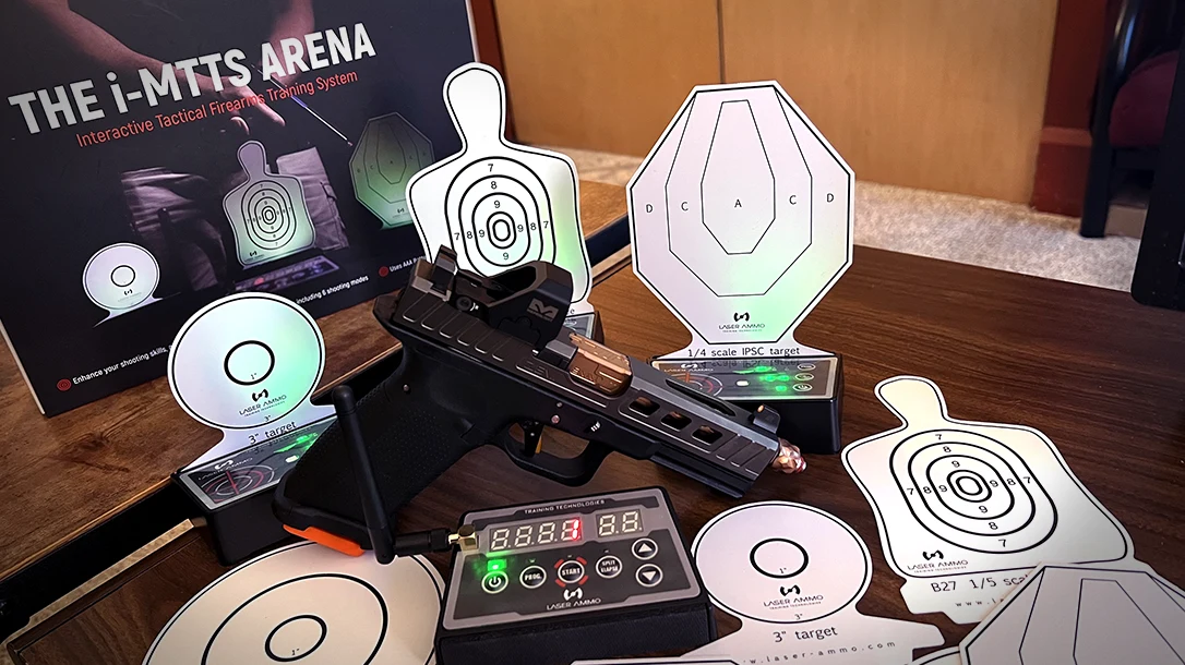 Laser Ammo i-MTTS Arena: A Custom Reactive Range in Your Home.