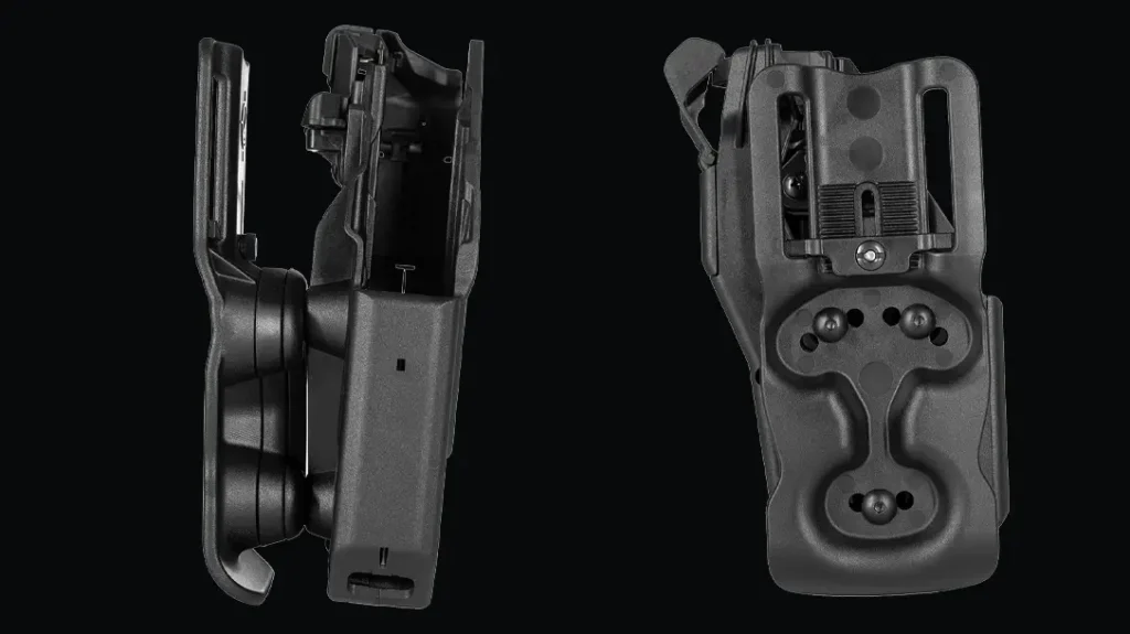 The New Guardian Holster offers duty grade performace.