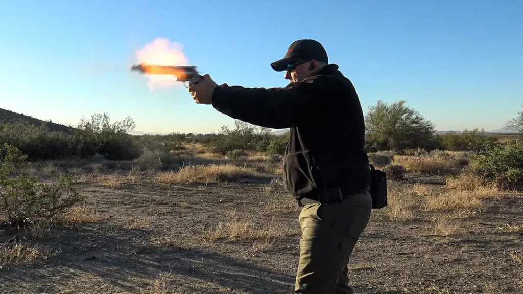 Fighting Muzzle Flash includes testing ammo.