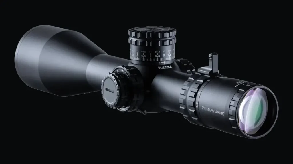 The Primary Arms SLx 4.5-27x56 FFP.