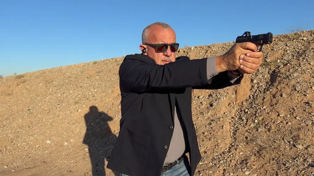 The Hellcat 3-inch Micro-Compact is soft shooting.