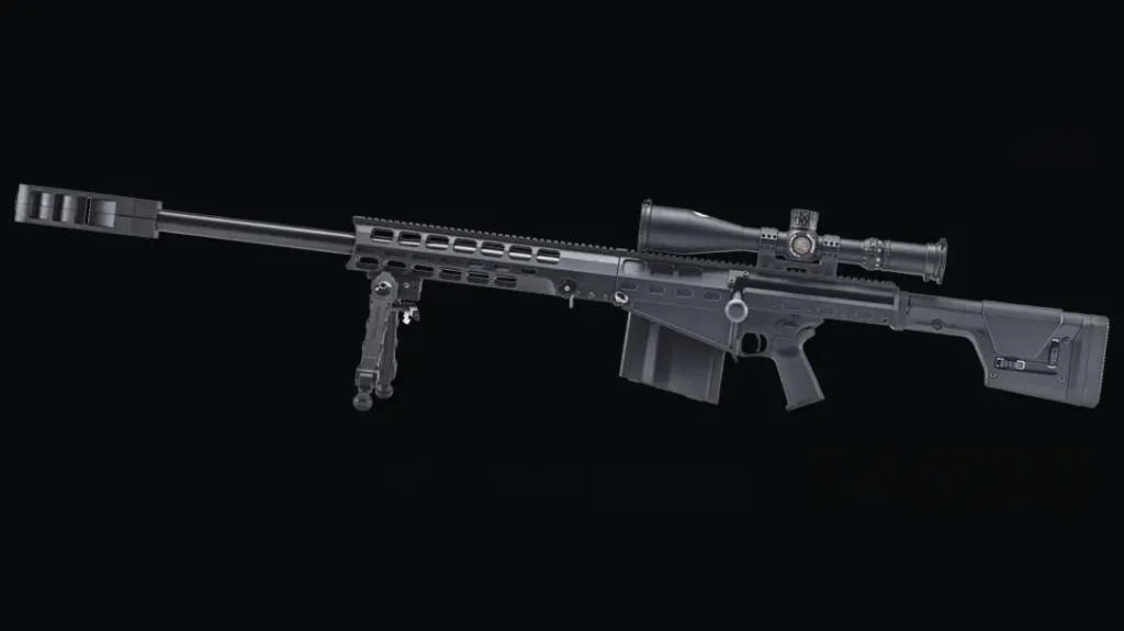  The Thompson TAO50 is chambered in .50 BMG.