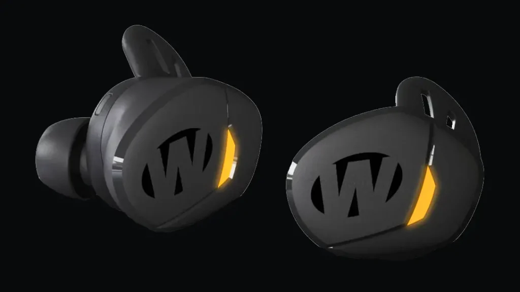 The Suppressor Bluetooth Earbuds are compact.