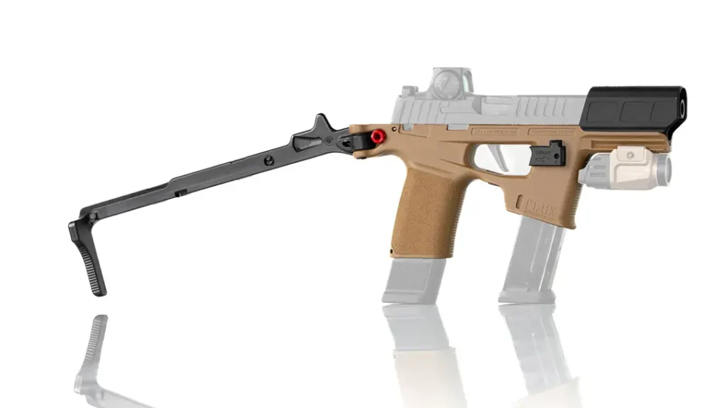 The Flux Defense P365 VDW is a lightweight chassis.