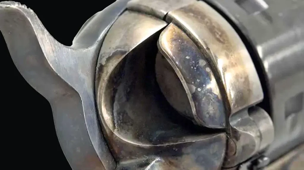 The Wild Bill – From Uberti is case hardened.