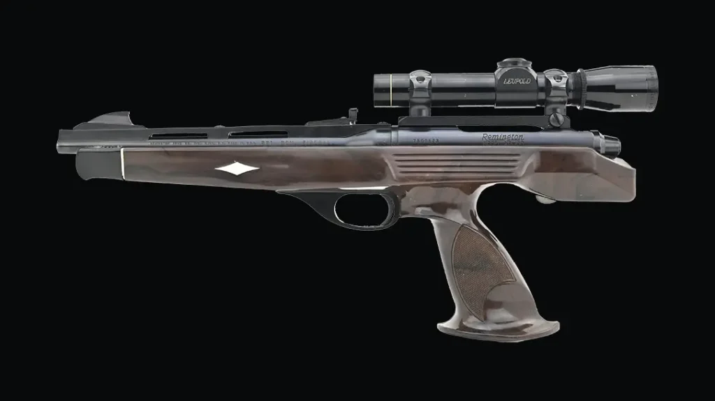 The Remington XP-100 was primarily a single-shot weapon.